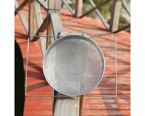 Фильтр для процеживания мёда 0812 двухсекционный выпуклый раздвигающаяся рамка