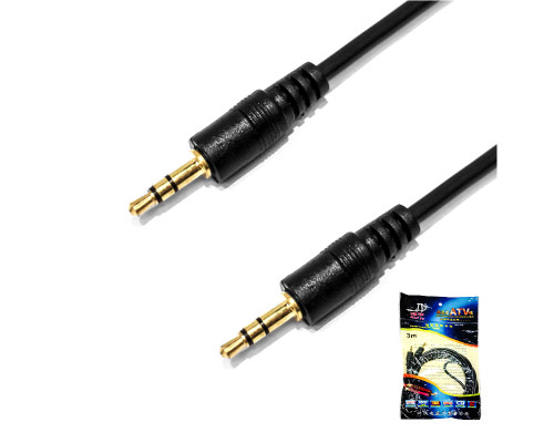 Кабель мультимедийный 3.5mm-3,5mm 1.5м