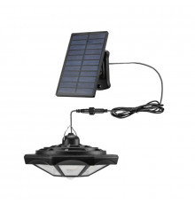 Кемпинговый фонарь X-Balog BL-ZB168A подвесной с солнечной батареей пультом управления водонепроницаемый пластиковый