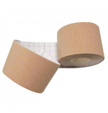 Тейп для подъема поддержки бюста лента для подтяжки формирования груди кинезио телесный Бежевый 10 см * 5 м