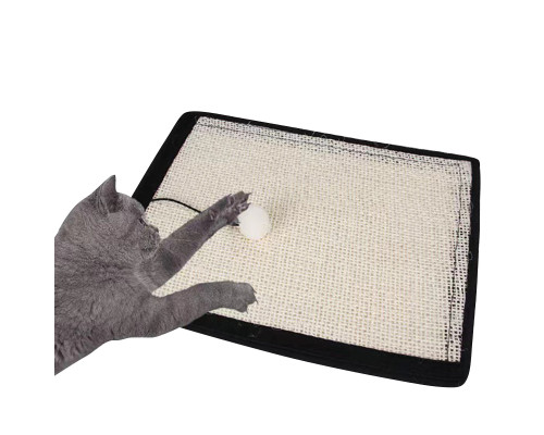 Коврик-дряпка для кота SY-2023-1206 на диван защита от царапин Gray 71*30*1 см