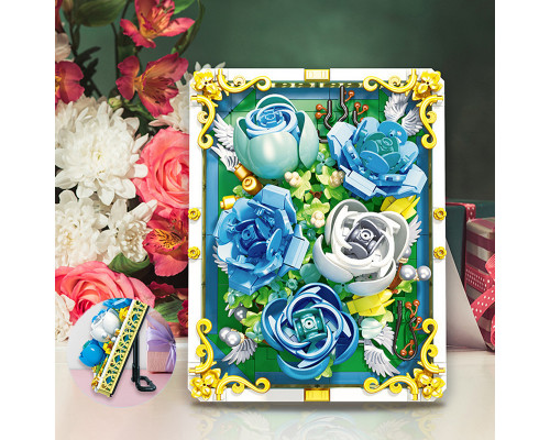 3D конструктор набор строительных блоков JIE-STAR 9029 Heart of the Ocean 651 деталь пластиковый