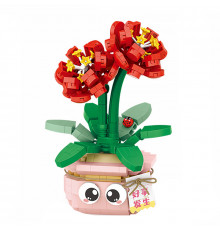 3D конструктор набор строительных блоков LOZ 8841 амарилис 430 деталей пластиковый