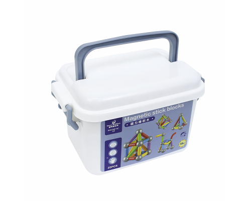 Магнитный конструктор Smart Builders 6969-1 Палочки 25 деталей