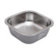 Миска для собак котов Taotaopets 1910002 металлическая Gray 160 мм