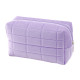 Женская косметичка 34018 несесер органайзер дорожная бьюти кейс плюшевая Purple