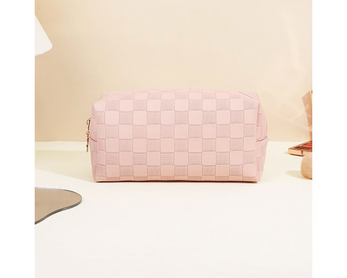 Женская косметичка 34030 несессер органайзер дорожная бьюти кейс Pink