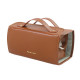 Женская косметичка SHY-02 несесер органайзер дорожная бьюти кейс Brown