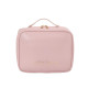 Органайзер косметичка BK-HZB-12 для хранения косметики компактный бьюти бокс переносной на молнии и с ручкой Pink