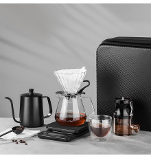 Дорожный кофейный набор Choxila из 8 предметов для приготовления кофе с кейсом
