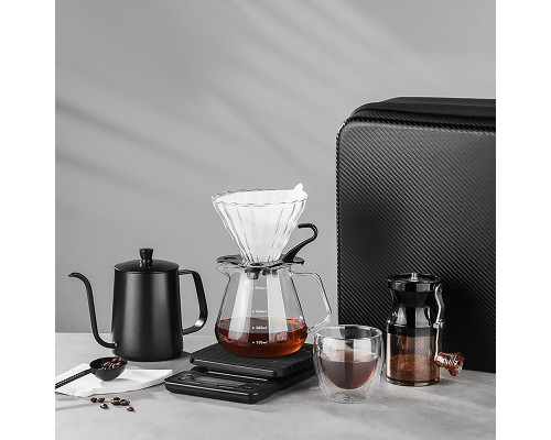 Дорожный кофейный набор Choxila из 8 предметов для приготовления кофе с кейсом