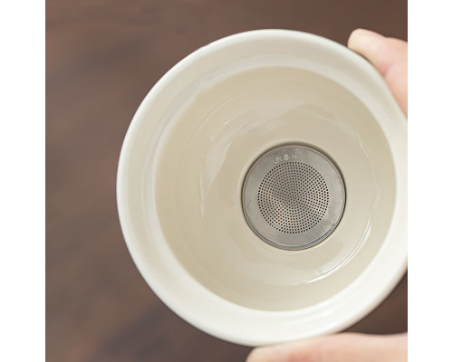 Дорожный набор для чайной церемонии керамический Black Sand