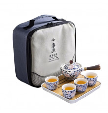 Дорожный набор для чайной церемонии керамический Lotos