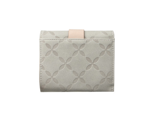 Женский кошелек Prettyzys 987 клатч с пряжкой повседневный Gray