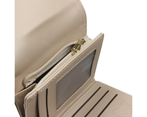 Женский кошелек Prettyzys 987 клатч с пряжкой повседневный Green