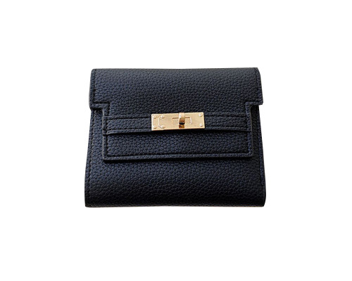 Женский кошелек EASTERN STAR C231-13 для купюр и карт на замке повседневный Black