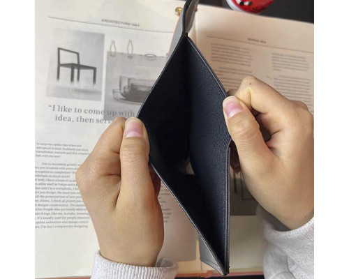 Женский кошелек EASTERN STAR C231-13 для купюр и карт на замке повседневный Black