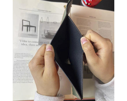 Женский кошелек EASTERN STAR C231-13 для купюр и карт на замке повседневный Green