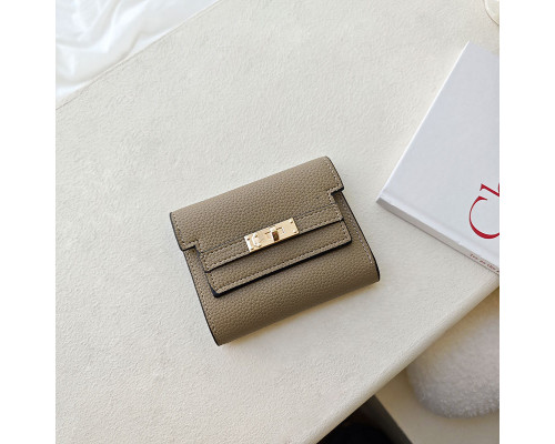 Женский кошелек EASTERN STAR C231-13 для купюр и карт на замке повседневный Latte