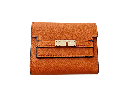 Женский кошелек EASTERN STAR C231-13 для купюр и карт на замке повседневный Orange