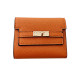 Женский кошелек EASTERN STAR C231-13 для купюр и карт на замке повседневный Orange