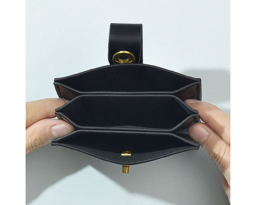 Женский кошелек EASTERN STAR C315-1 клатч с пряжкой повседневный Black