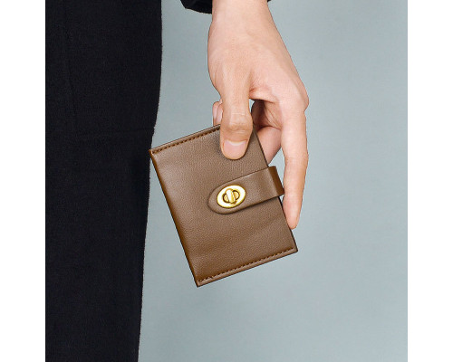 Женский кошелек EASTERN STAR C315-1 клатч с пряжкой повседневный Brown