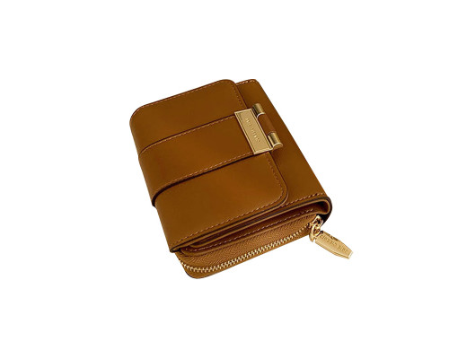Женский кошелек EASTERN STAR C319-2B для купюр и карт на молнии с застёжкой повседневный Brown