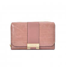 Женский кошелек EASTERN STAR C319-3A для купюр и карт с карманом для монет на молнии с застёжкой Pink