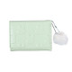 Женский кошелек EASTERN STAR C325-44 для карт повседневный с принтом кролика пушистым шариком Light Green