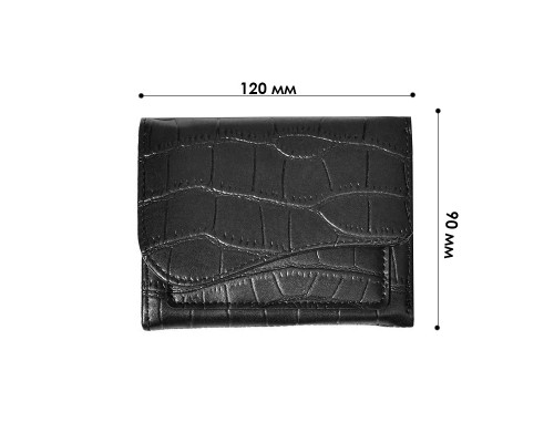Женский кошелек EASTERN STAR C393-1 для купюр и карт повседневный Black
