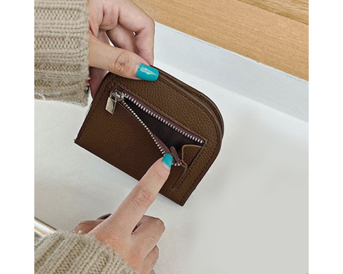 Женский кошелек EASTERN STAR C395-1 для купюр и карт с карманом для монет повседневный Brown