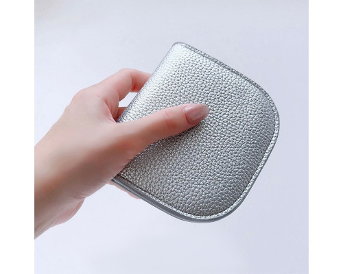 Женский кошелек EASTERN STAR C395-1 для купюр и карт с карманом для монет повседневный Silver