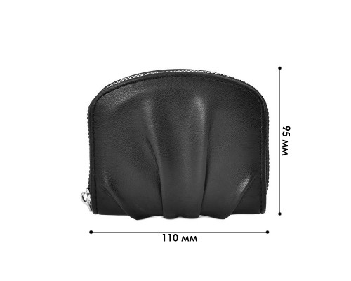 Женский кошелек EASTERN STAR C508-1 для купюр карт и монет на молнии повседневный Black