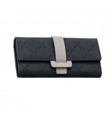 Женский кошелек Prettyzys PT18-989 клатч с пряжкой повседневный Black