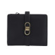 Женский кошелек Prettyzys PT23-2087 клатч с пряжкой повседневный складной  Black