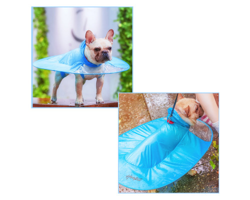 Дождевик для собак Hoopet HY-1555 Blue XL