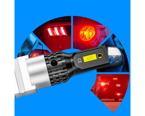 Автомобильная светодиодная лампа поворот+стоп сигнал DXZ G-B-3570 T25-3157 30W