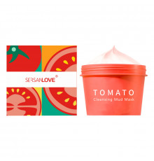 Грязевая маска для лица SERSANLOVE Tomato Cleansing Mud Mask с экстрактом помидора