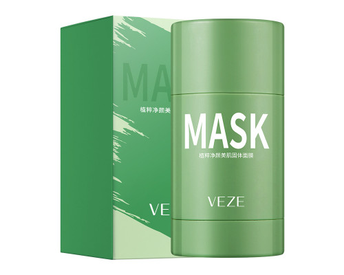 Маска стик для лица Veze Mud Clean Mask с экстрактом зеленого чая и азиатской центеллы 40 g
