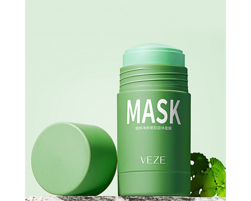 Маска стик для лица Veze Mud Clean Mask с экстрактом зеленого чая и азиатской центеллы 40 g