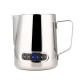 Питчер молочник Ecocoffeetools LH600T с термометром для взбивания молока нержавеющая сталь 600 мл