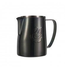 Питчер для молока JibbiJug молочник для вспенивания нержавеющая сталь градиент 400 мл Black