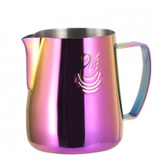 Питчер для молока JibbiJug молочник для вспенивания молока нержавеющая сталь градиент 600 мл Pink