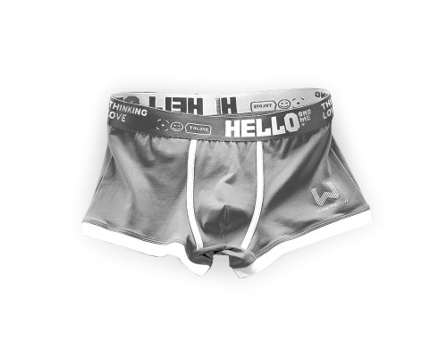 Мужские трусы боксеры PB-3199 Gray 3XL