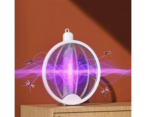 Электрический уничтожитель LS-007 для мух комаров 3 в 1 White