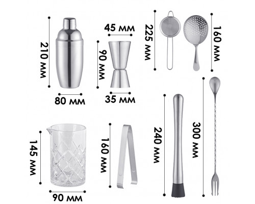Набор для бара Creation K14-19 14 предметов