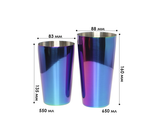 Подарочный набор для бара KM-TZS114 11 предметов барный инвентарь из нержавеющей стали Rainbow
