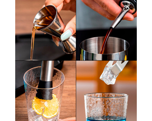 Набор для бара 12 предметов с подставкой Youchen MC-MM12