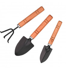 Набор садовый 3 предметов SY-3911 для дома 2 лопатки 1 грабли